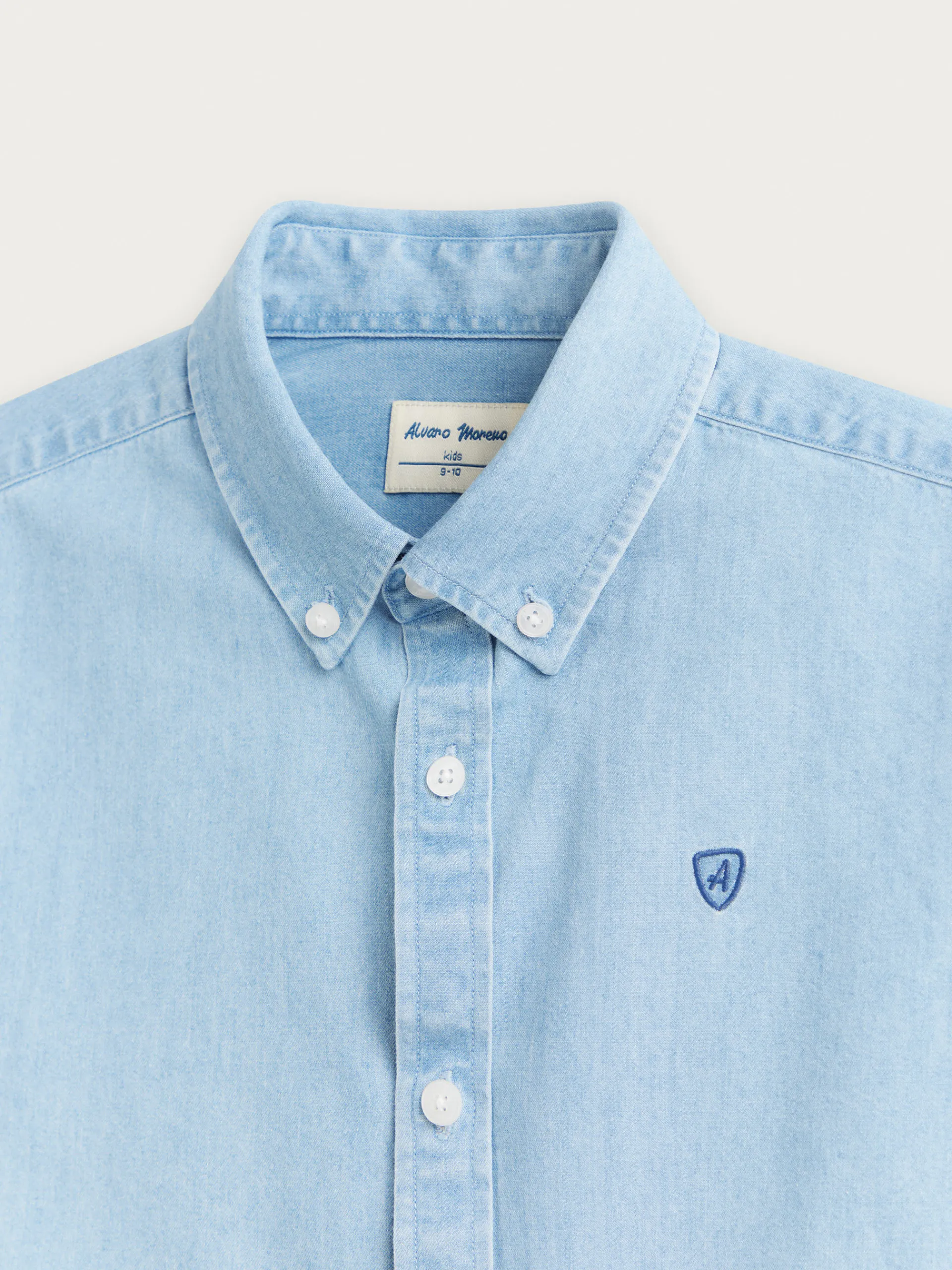 Alvaro Moreno CAMISA DENIM KIDS