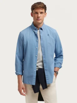 Hombre Alvaro Moreno CAMISA DENIM RAYAS