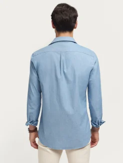 Hombre Alvaro Moreno CAMISA DENIM STRUCTURE