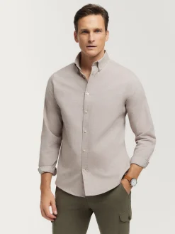 Hombre Alvaro Moreno CAMISA FLANNEL TWILL