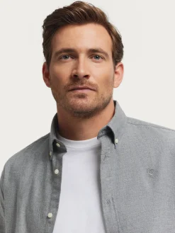 Hombre Alvaro Moreno CAMISA FLANNEL TWILL