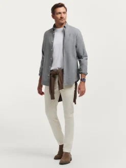 Hombre Alvaro Moreno CAMISA FLANNEL TWILL
