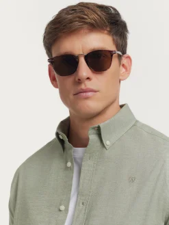 Hombre Alvaro Moreno CAMISA FLANNEL TWILL