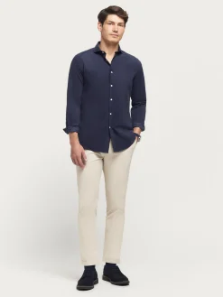 Hombre Alvaro Moreno CAMISA MICROPANA JACK AZUL MARINO