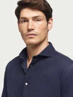 Hombre Alvaro Moreno CAMISA MICROPANA JACK AZUL MARINO