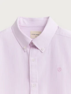 Hombre Alvaro Moreno CAMISA OXFORD DIPLO ROSA