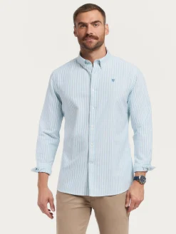 Hombre Alvaro Moreno CAMISA OXFORD FANCY STR