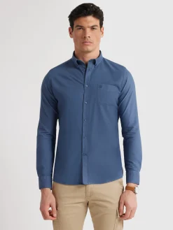 Hombre Alvaro Moreno CAMISA OXFORD POCKET DYE