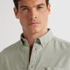 Hombre Alvaro Moreno CAMISA OXFORD POCKET DYE