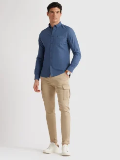 Hombre Alvaro Moreno CAMISA OXFORD POCKET DYE