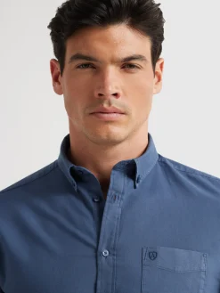 Hombre Alvaro Moreno CAMISA OXFORD POCKET DYE