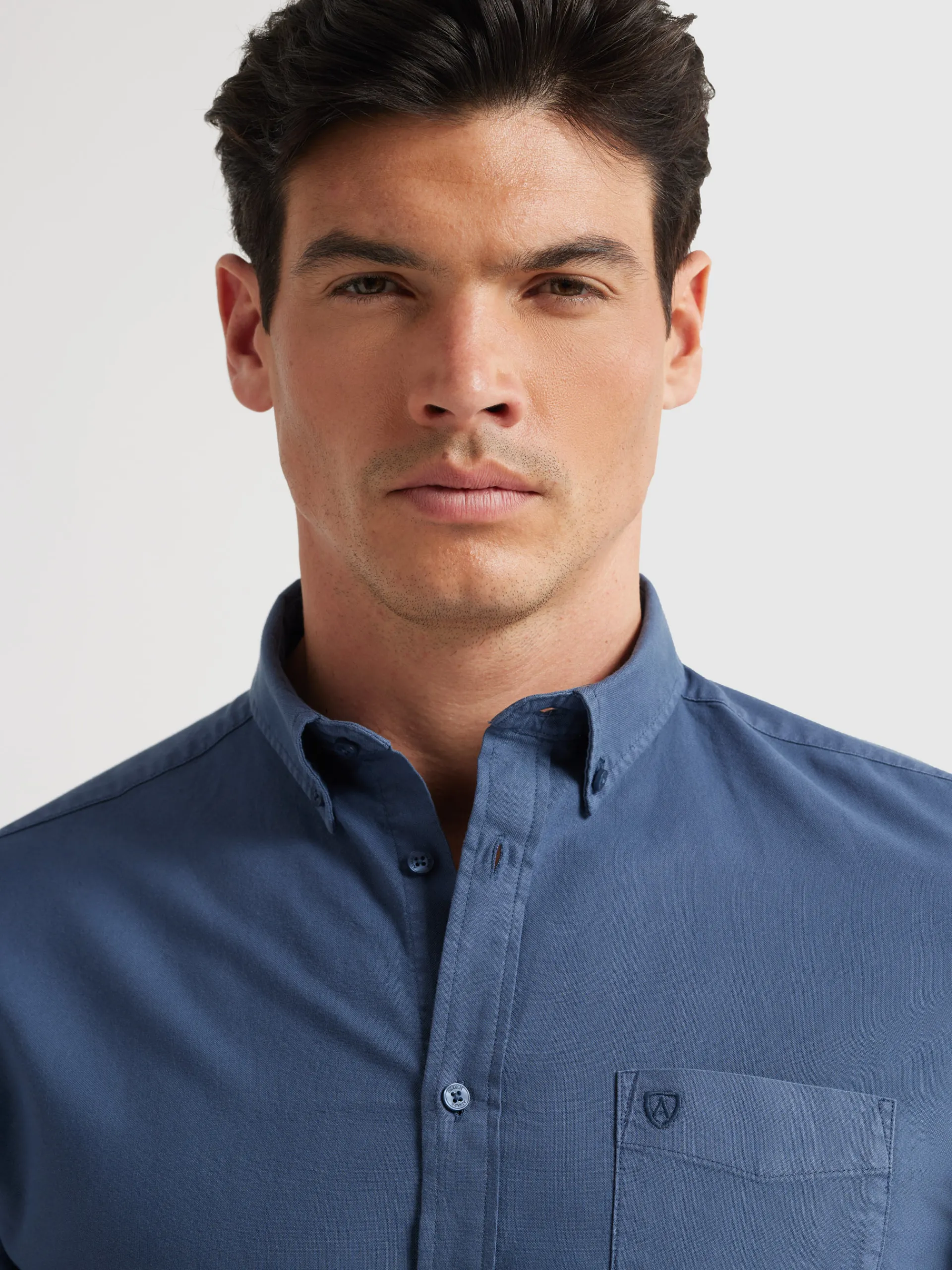 Hombre Alvaro Moreno CAMISA OXFORD POCKET DYE