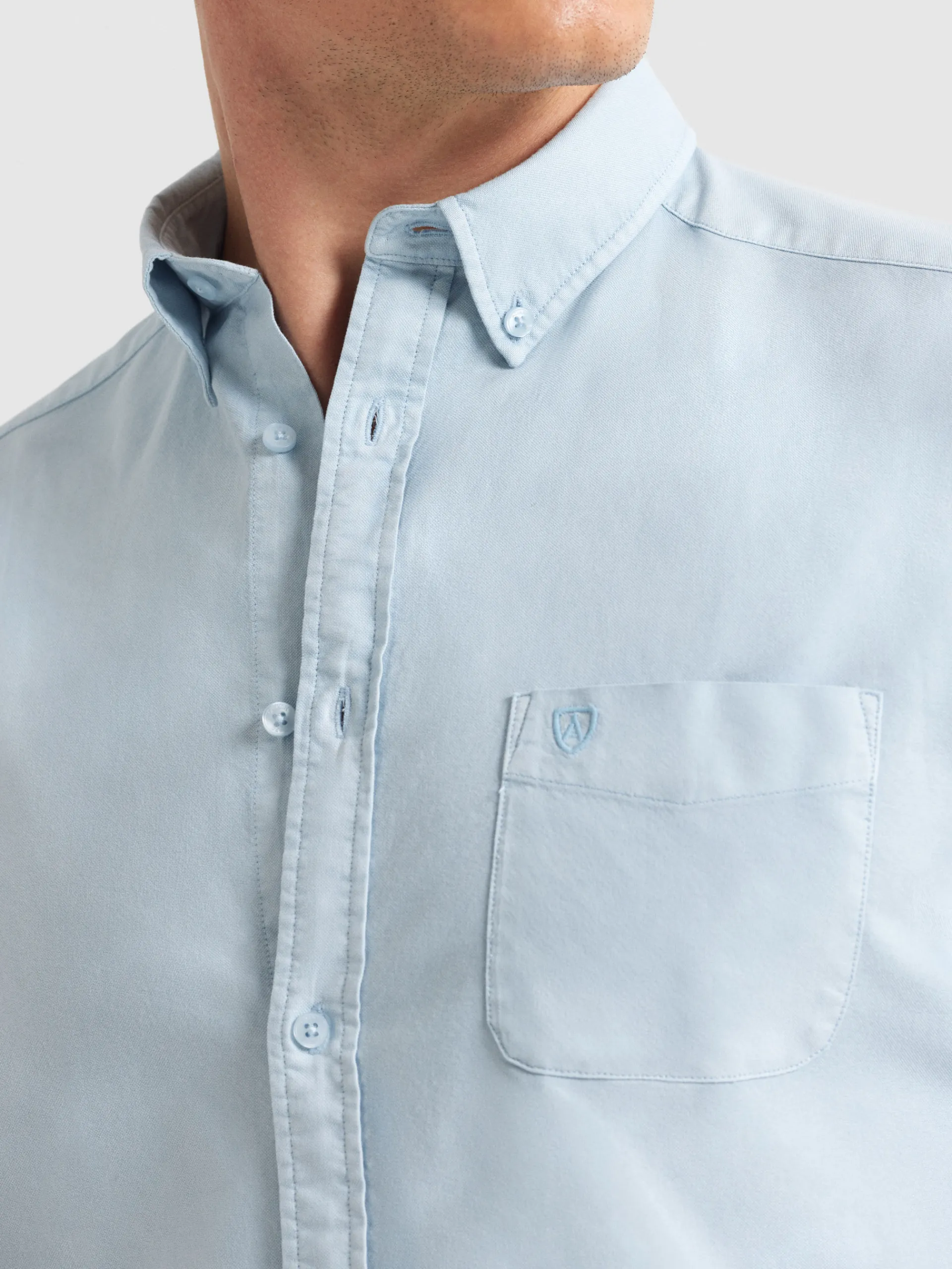 Hombre Alvaro Moreno CAMISA OXFORD POCKET DYE