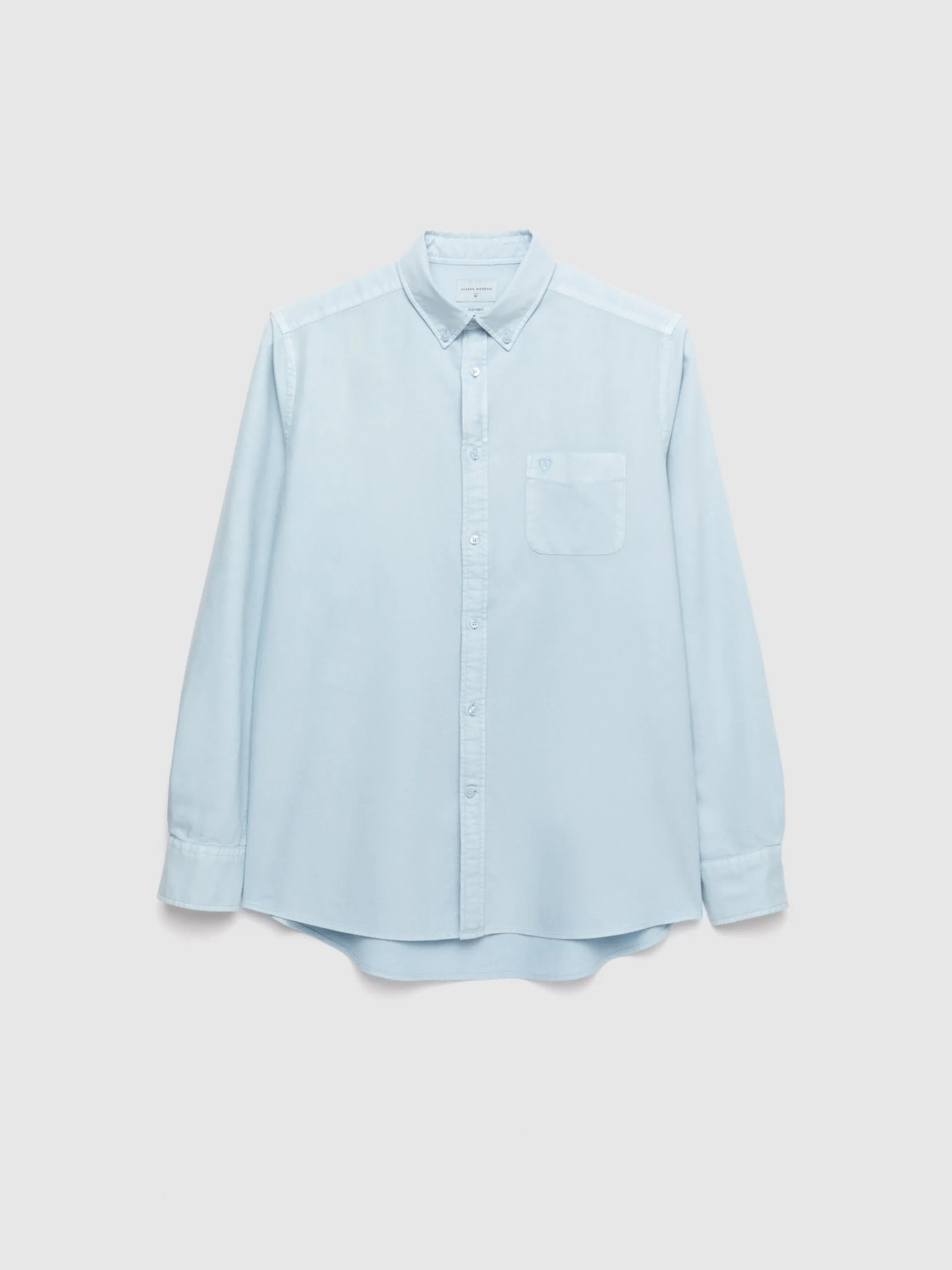 Hombre Alvaro Moreno CAMISA OXFORD POCKET DYE