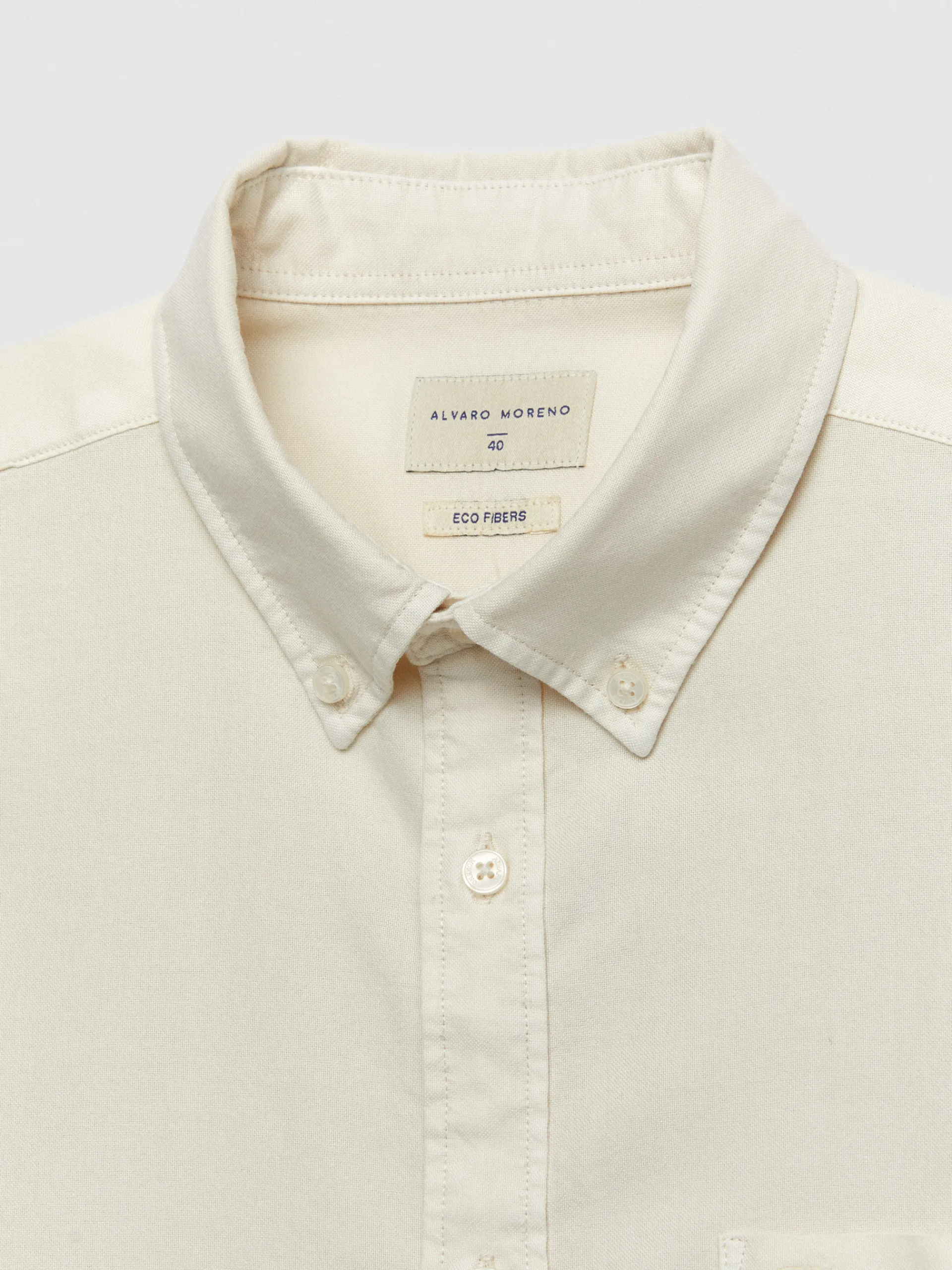 Hombre Alvaro Moreno CAMISA OXFORD POCKET DYE