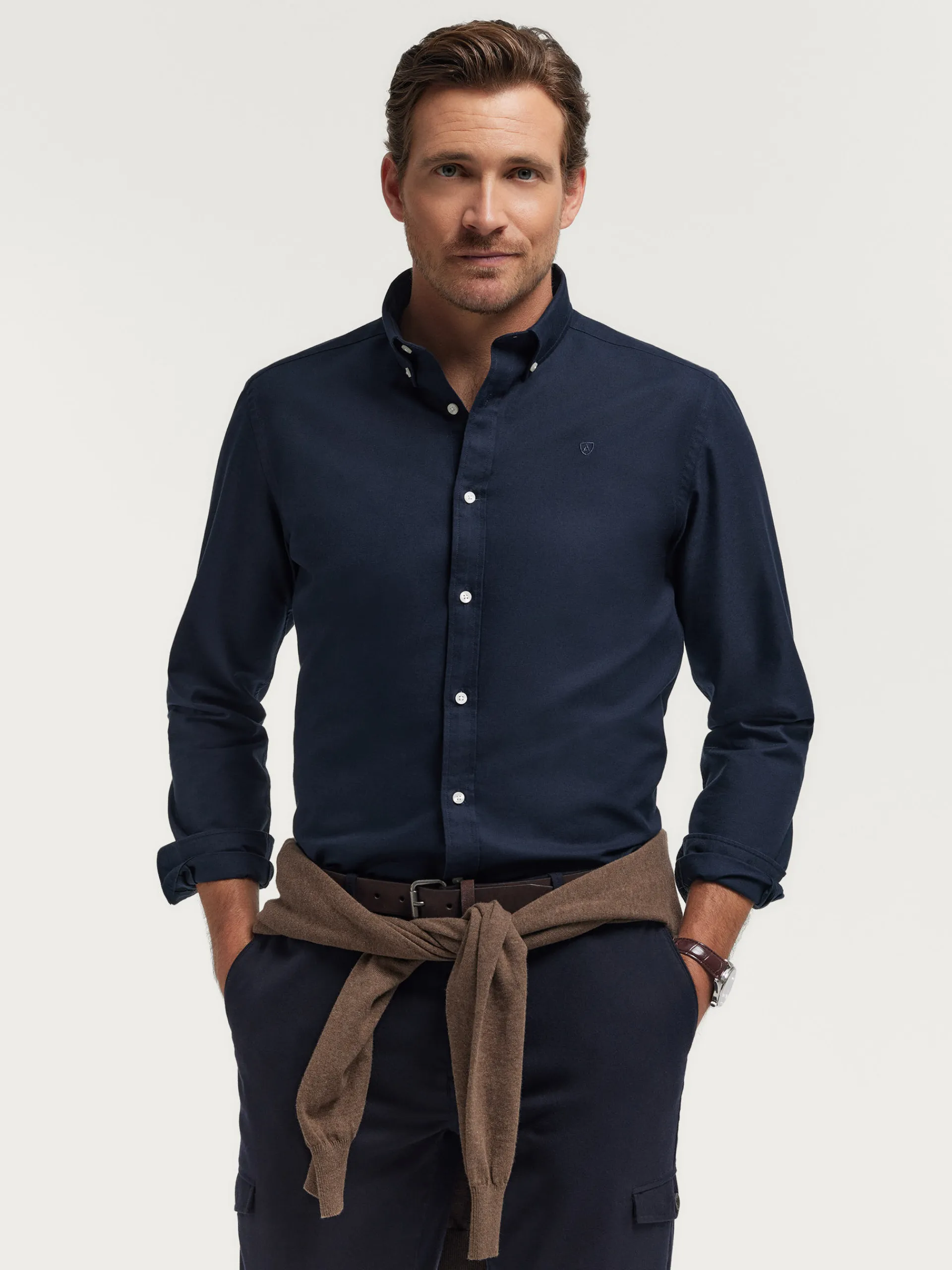 Hombre Alvaro Moreno CAMISA OXFORD SOLID