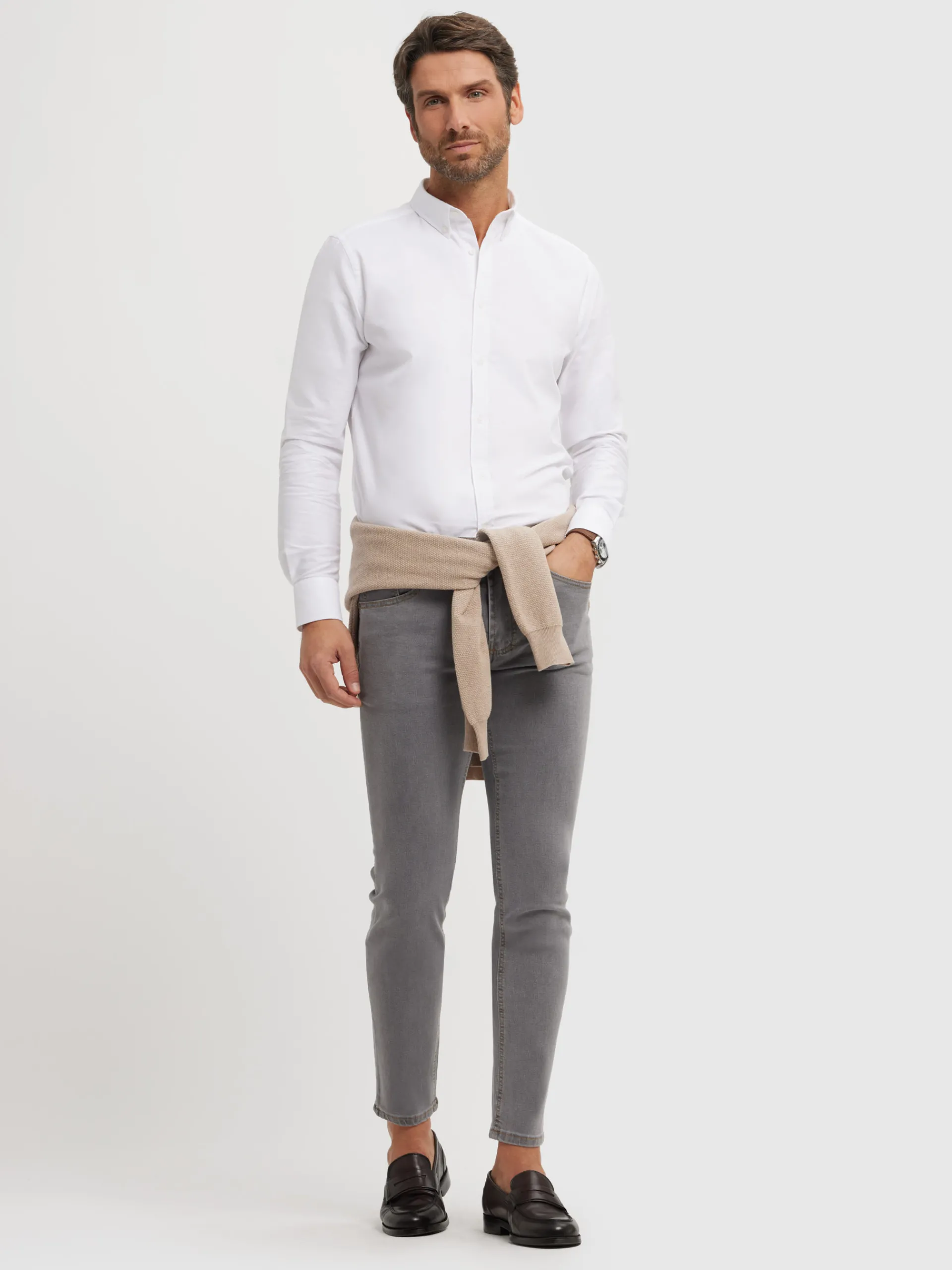Hombre Alvaro Moreno CAMISA OXFORD SOLID