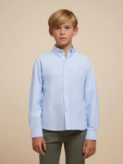 Alvaro Moreno CAMISA OXFORD SOLID KIDS