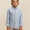 Alvaro Moreno CAMISA OXFORD SOLID KIDS