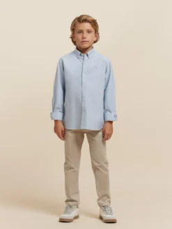 Alvaro Moreno CAMISA OXFORD SOLID KIDS