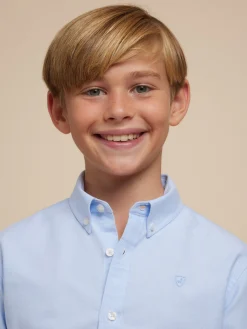 Alvaro Moreno CAMISA OXFORD SOLID KIDS