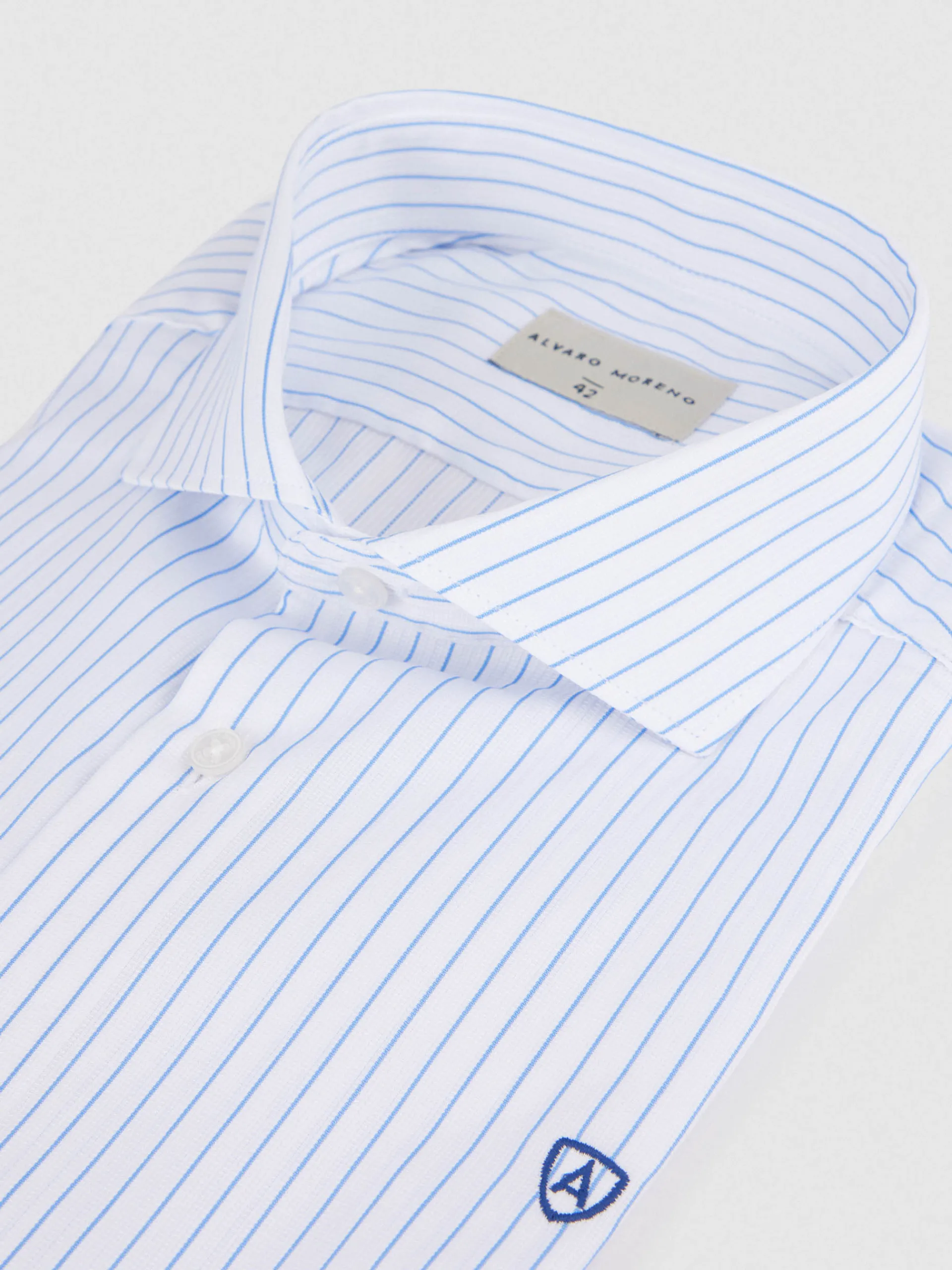 Hombre Alvaro Moreno CAMISA RAYAS ESTRUCTURA
