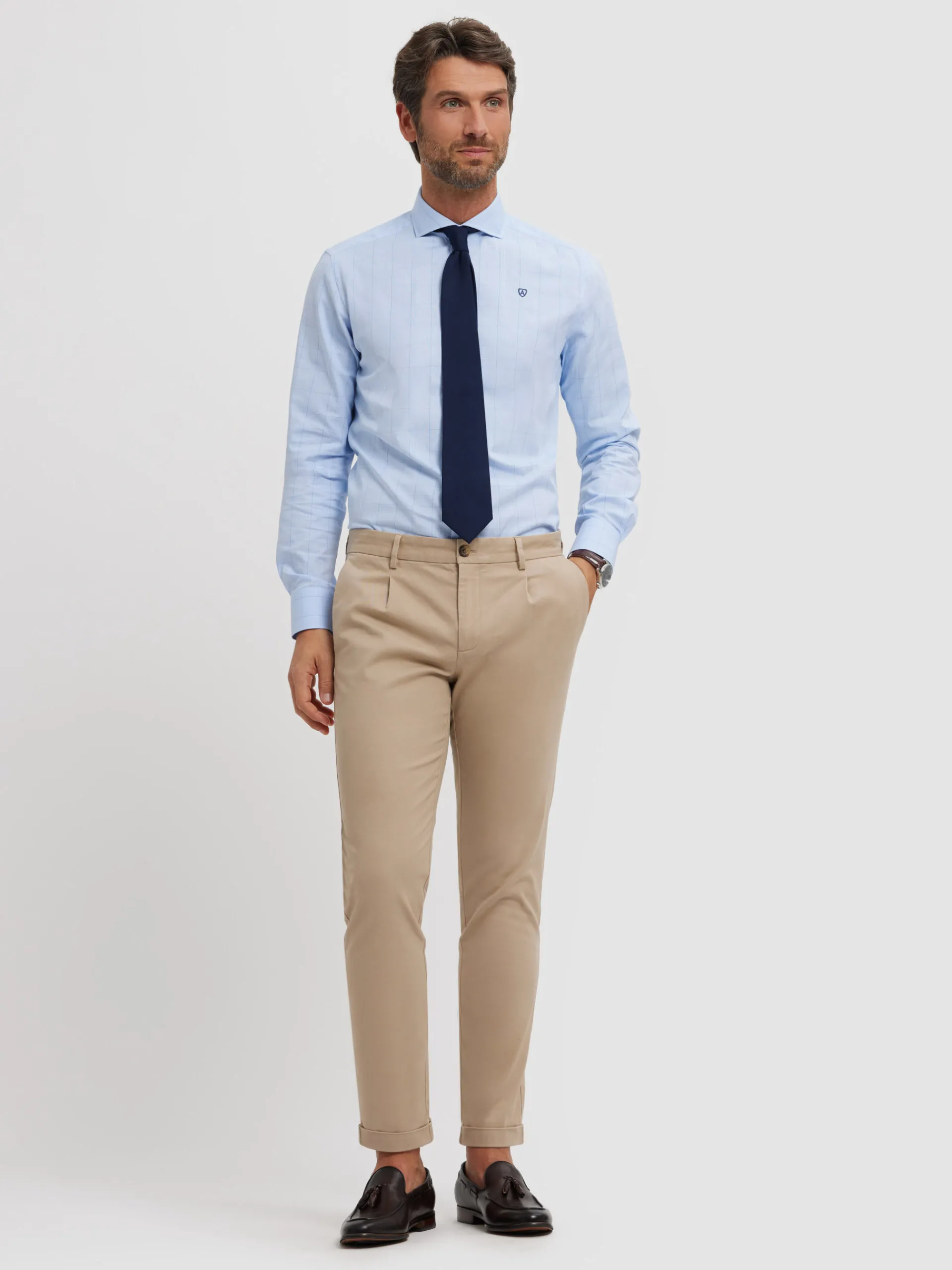 Hombre Alvaro Moreno CAMISA VESTIR GALES
