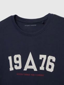 Hombre Alvaro Moreno CAMISETA COLLEGE