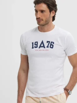 Hombre Alvaro Moreno CAMISETA COLLEGE