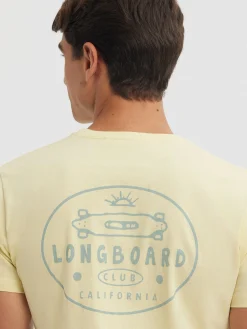 Hombre Alvaro Moreno CAMISETA LONGBOARD