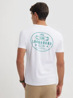 Hombre Alvaro Moreno CAMISETA LONGBOARD