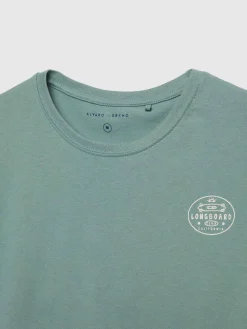 Hombre Alvaro Moreno CAMISETA LONGBOARD