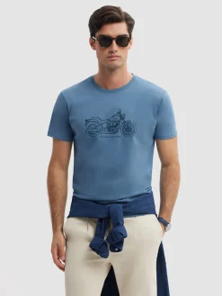 Hombre Alvaro Moreno CAMISETA MOTORCYCLE