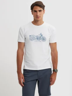 Hombre Alvaro Moreno CAMISETA MOTORCYCLE