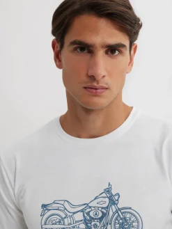 Hombre Alvaro Moreno CAMISETA MOTORCYCLE