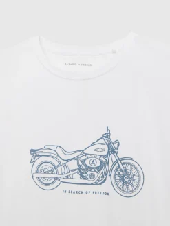 Hombre Alvaro Moreno CAMISETA MOTORCYCLE