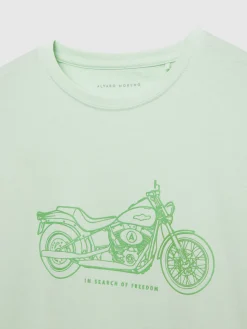 Hombre Alvaro Moreno CAMISETA MOTORCYCLE