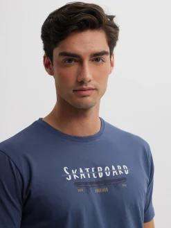 Hombre Alvaro Moreno CAMISETA SKATEBOARD