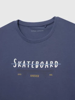 Hombre Alvaro Moreno CAMISETA SKATEBOARD