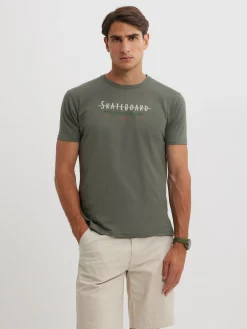 Hombre Alvaro Moreno CAMISETA SKATEBOARD