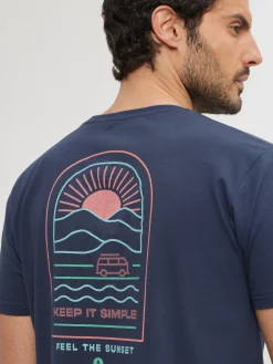 Hombre Alvaro Moreno CAMISETA SUNSET