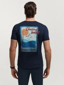 Hombre Alvaro Moreno CAMISETA SUNSET