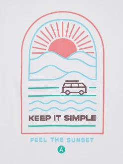 Hombre Alvaro Moreno CAMISETA SUNSET