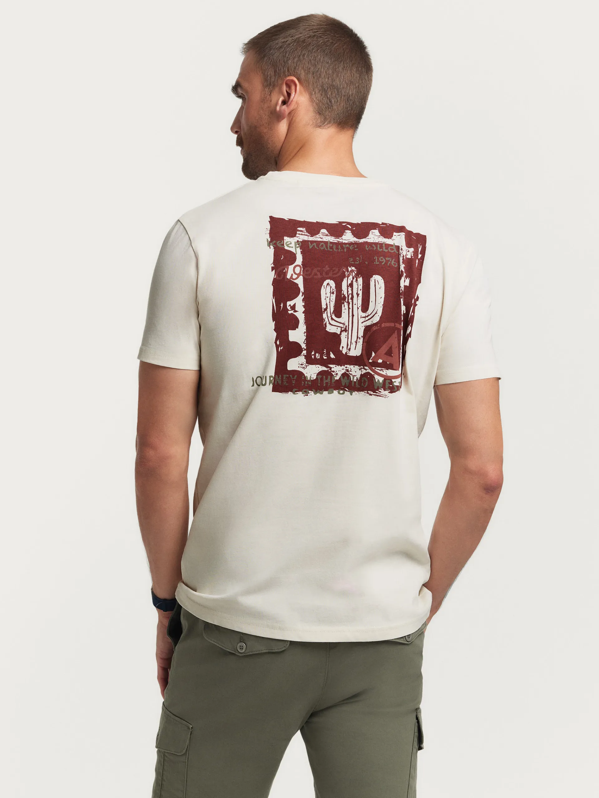 Hombre Alvaro Moreno CAMISETA WESTERN