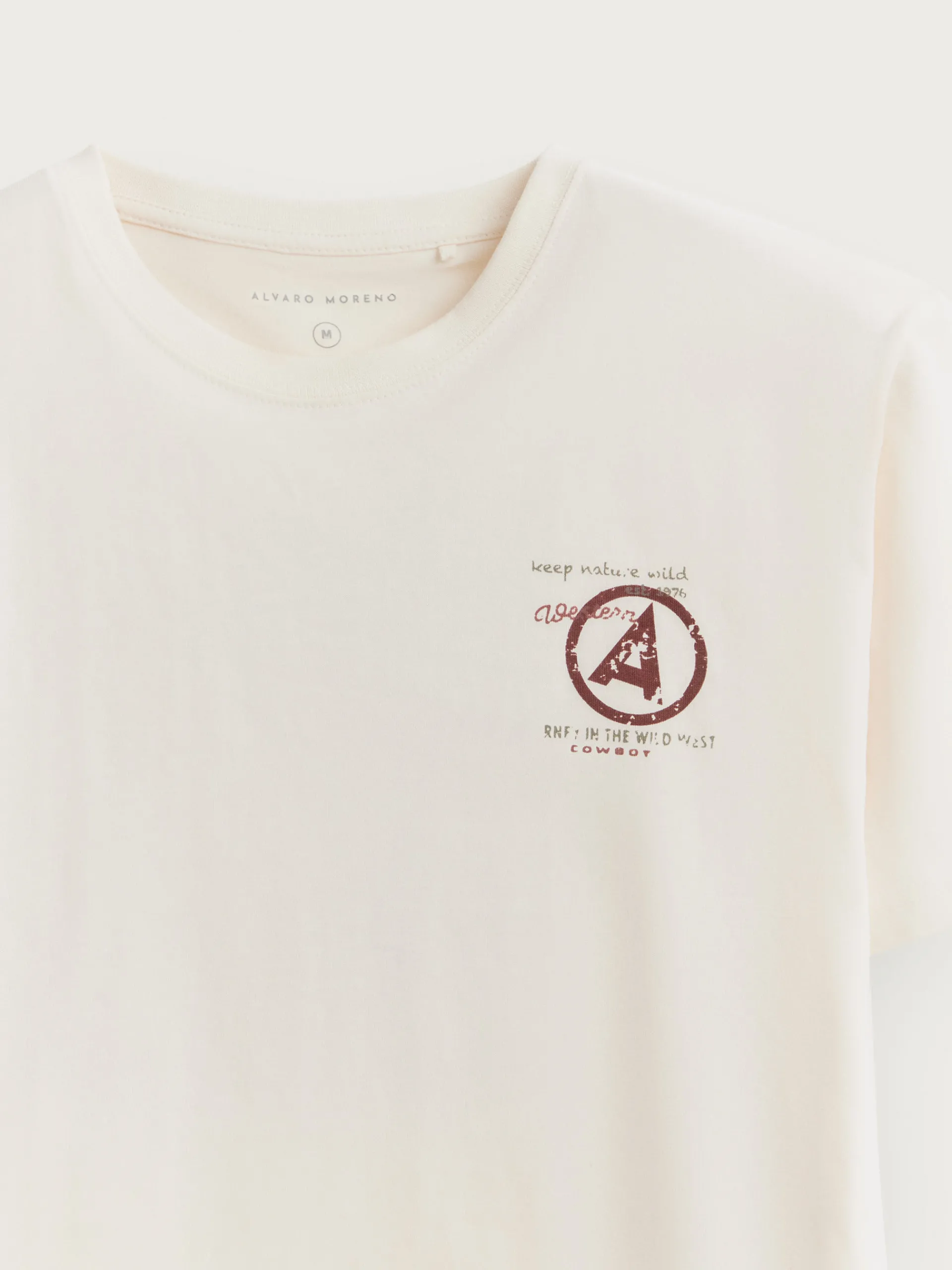 Hombre Alvaro Moreno CAMISETA WESTERN