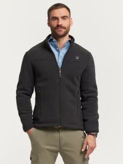 Hombre Alvaro Moreno CAZADORA POLAR MARRÓN