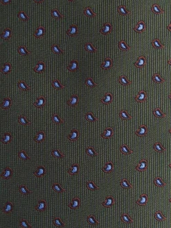 Hombre Alvaro Moreno CORBATA JACQUARD MF VERDE