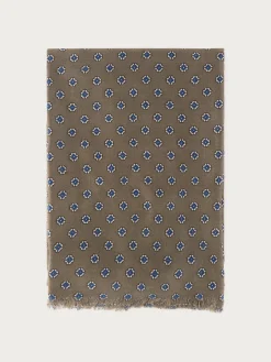 Hombre Alvaro Moreno FOULARD PRINT MARRÓN