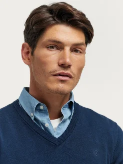 Hombre Alvaro Moreno JERSEY V-NECK TRENDY