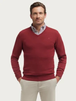Hombre Alvaro Moreno JERSEY V-NECK TRENDY